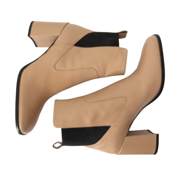 Via Spiga Delaney Boots Leather Nude Tan - Picture 7 of 11